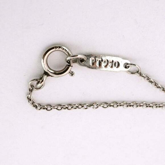 TIFFANY Authentic Silver Diamond Necklace - Picture 5 of 7